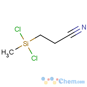 CAS No:1071-21-2 Propanenitrile,3-(dichloromethylsilyl)-