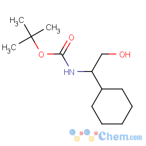 CAS No:107202-39-1 tert-butyl N-[(1S)-1-cyclohexyl-2-hydroxyethyl]carbamate