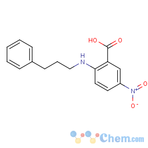 CAS No:107254-86-4 5-nitro-2-(3-phenylpropylamino)benzoic acid