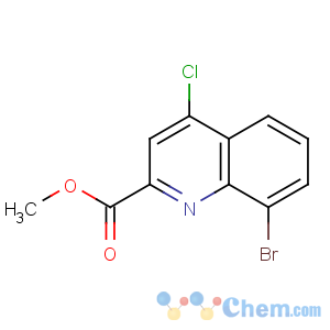 CAS No:1072944-68-3 methyl 8-bromo-4-chloroquinoline-2-carboxylate