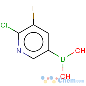 CAS No:1072946-66-7 Boronicacid, B-(6-chloro-5-fluoro-3-pyridinyl)-