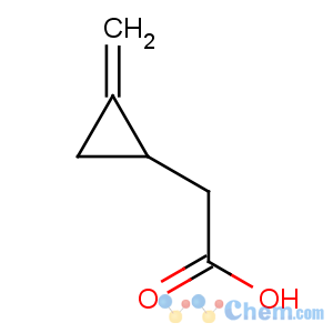 CAS No:1073-00-3 Cyclopropaneaceticacid, 2-methylene-