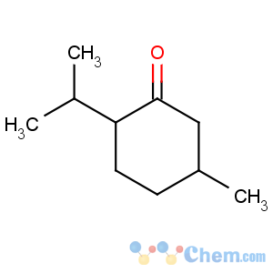 CAS No:1074-95-9 Cyclohexanone,5-methyl-2-(1-methylethyl)-, (2R,5S)-rel-