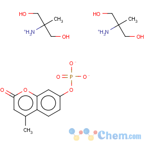 CAS No:107475-10-5 4-METHYLUMBELLIFERYL PHOSPHATE, BIS(2-AMINO-2-METHYL-1,3-PROPANEDIOL) SALT