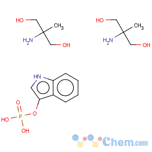 CAS No:107475-12-7 1,3-Propanediol, 2-amino-2-methyl-, compd. with 1H-indol-3-yl dihydrogen phosphate (2:1)