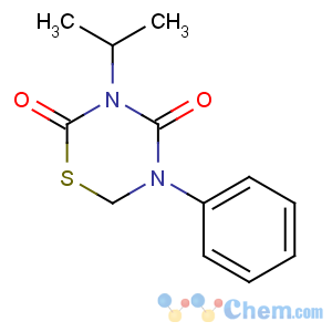 CAS No:107484-84-4 5-phenyl-3-propan-2-yl-1,3,5-thiadiazinane-2,4-dione