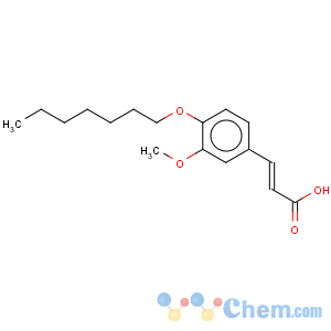 CAS No:107524-27-6 2-Propenoic acid,3-[4-(heptyloxy)-3-methoxyphenyl]-