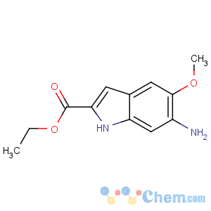 CAS No:107575-60-0 ethyl 6-amino-5-methoxy-1H-indole-2-carboxylate