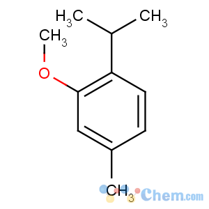 CAS No:1076-56-8 2-methoxy-4-methyl-1-propan-2-ylbenzene