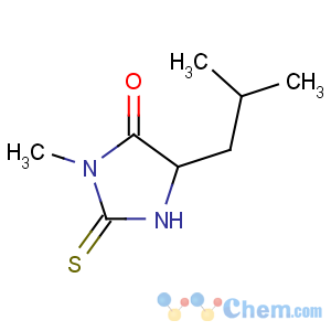 CAS No:1076-72-8 4-Imidazolidinone,3-methyl-5-(2-methylpropyl)-2-thioxo-