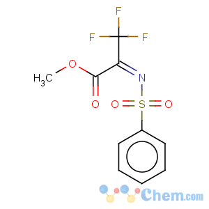CAS No:107651-35-4 methyl 2-[benzenesulfonylimino]-3,3,3-trifluoropropionate