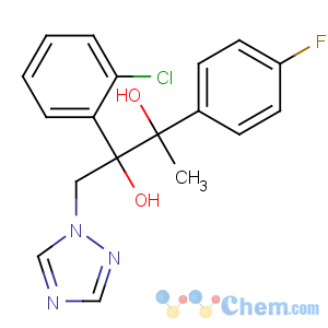 CAS No:107680-18-2 2,3-Butanediol,2-(2-chlorophenyl)-3-(4-fluorophenyl)-1-(1H-1,2,4-triazol-1-yl)-, (2R,3R)-rel-