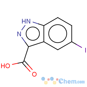 CAS No:1077-97-0 1H-Indazole-3-carboxylicacid, 5-iodo-