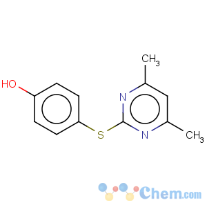 CAS No:107718-34-3 Phenol,4-[(4,6-dimethyl-2-pyrimidinyl)thio]-