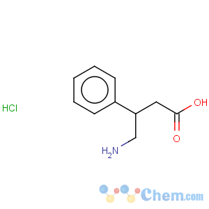 CAS No:1078-21-3 4-Amino-3-phenylbutyric acid hydrochloride