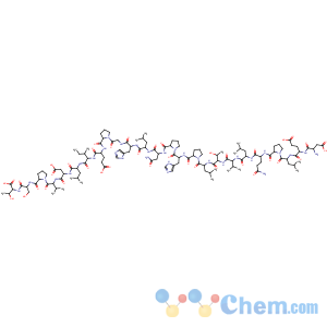 CAS No:107978-77-8 L-Threonine, L-a-aspartyl-L-a-glutamyl-L-leucyl-L-prolyl-L-glutaminyl-L-leucyl-L-valyl-L-threonyl-L-leucyl-L-prolyl-L-histidyl-L-prolyl-L-asparaginyl-L-leucyl-L-histidylglycyl-L-prolyl-L-a-glutamyl-L-isoleucyl-L-leucyl-L-a-aspartyl-L-valyl-L-prolyl-L-seryl-