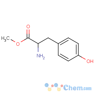 CAS No:1080-06-4 methyl (2S)-2-amino-3-(4-hydroxyphenyl)propanoate