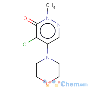 CAS No:1080-85-9 3(2H)-Pyridazinone,4-chloro-2-methyl-5-(4-morpholinyl)-