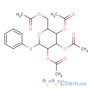 CAS No:108032-93-5 [(2R,3R,4S,5S,6R)-3,4,5-triacetyloxy-6-phenylsulfanyloxan-2-yl]methyl<br />acetate