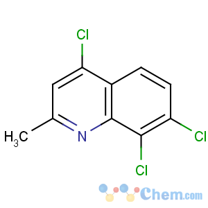 CAS No:108097-02-5 4,7,8-trichloro-2-methylquinoline