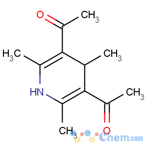 CAS No:1081-09-0 Ethanone,1,1'-(1,4-dihydro-2,4,6-trimethyl-3,5-pyridinediyl)bis-