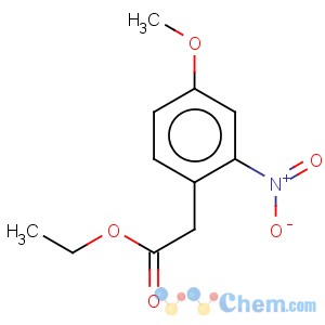 CAS No:108274-39-1 ethyl 2-(4-methoxy-2-nitrophenyl)acetate