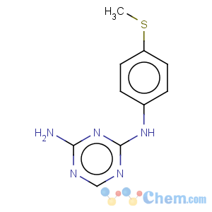 CAS No:1083-47-2 1,3,5-Triazine-2,4-diamine,N2-[4-(methylthio)phenyl]-