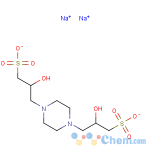 CAS No:108321-07-9 Piperazine-N,N'-bis(2-hydroxypropanesulphonic acid) disodium salt