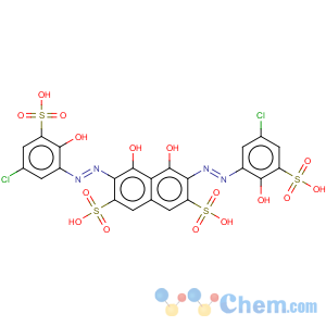 CAS No:108321-09-1 2,7-Naphthalenedisulfonicacid, 3,6-bis[2-(5-chloro-2-hydroxy-3-sulfophenyl)diazenyl]-4,5-dihydroxy-,sodium salt (1:?)