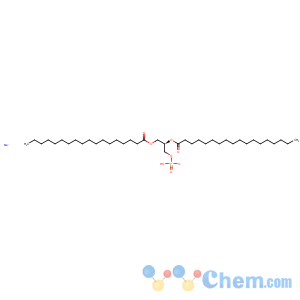 CAS No:108321-18-2 Octadecanoicacid, 1,1'-(1R)-1-[(phosphonooxy)methyl]-1,2-ethanediyl ester, sodium salt(1:1)