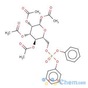 CAS No:108321-48-8 b-D-Mannopyranose,1,2,3,4-tetraacetate 6-(diphenyl phosphate) (9CI)