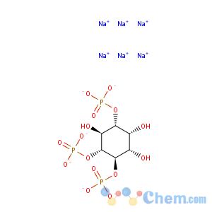 CAS No:108340-81-4 D-myo-Inositol,1,4,5-tris(dihydrogen phosphate), hexasodium salt (9CI)