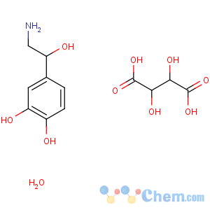 CAS No:108341-18-0 4-[(1R)-2-amino-1-hydroxyethyl]benzene-1,2-diol