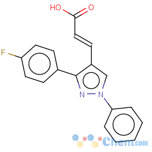 CAS No:108446-72-6 2-Propenoic acid,3-[3-(4-fluorophenyl)-1-phenyl-1H-pyrazol-4-yl]-