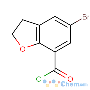 CAS No:108551-60-6 5-bromo-2,3-dihydro-1-benzofuran-7-carbonyl chloride