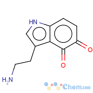 CAS No:108560-71-0 1H-Indole-4,5-dione,3-(2-aminoethyl)-