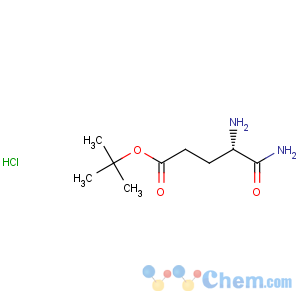 CAS No:108607-02-9 Pentanoic acid,4,5-diamino-5-oxo-, 1,1-dimethylethyl ester, monohydrochloride, (S)- (9CI)