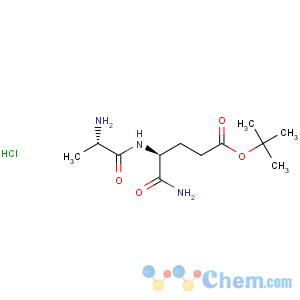 CAS No:108607-07-4 L-a-Glutamine, N2-L-alanyl-,1,1-dimethylethyl ester, monohydrochloride (9CI)