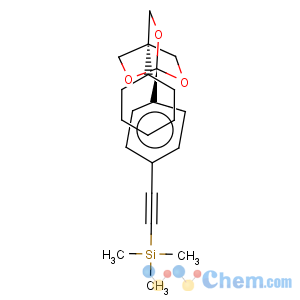CAS No:108614-08-0 2,6,7-Trioxabicyclo[2.2.2]octane,4-cyclohexyl-1-[4-[2-(trimethylsilyl)ethynyl]phenyl]-