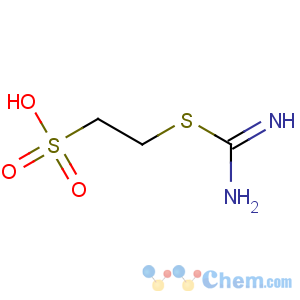 CAS No:108710-70-9 2-(C-aminocarbonimidoyl)sulfanylethanesulfonic acid