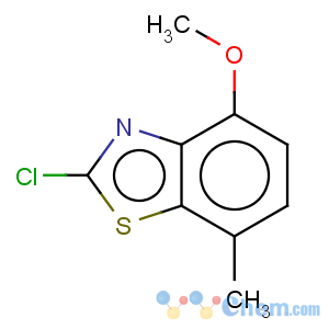 CAS No:108773-00-8 Benzothiazole,2-chloro-4-methoxy-7-methyl-