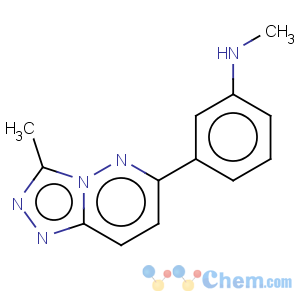 CAS No:108810-87-3 Benzenamine,N-methyl-3-(3-methyl-1,2,4-triazolo[4,3-b]pyridazin-6-yl)-