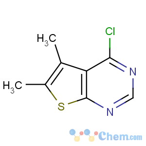 CAS No:108831-68-1 4-chloro-5,6-dimethylthieno[2,3-d]pyrimidine