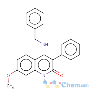 CAS No:108832-04-8 4-Benzylamino-7-methoxy-3-phenyl-1H-quinolin-2-one