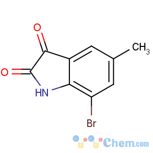CAS No:108938-16-5 7-bromo-5-methyl-1H-indole-2,3-dione