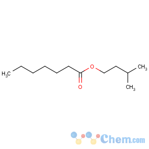 CAS No:109-25-1 3-methylbutyl heptanoate