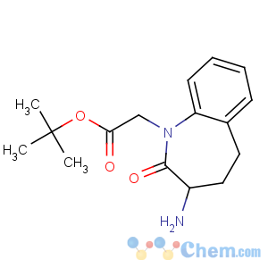 CAS No:109010-60-8 tert-butyl<br />2-[(3S)-3-amino-2-oxo-4,5-dihydro-3H-1-benzazepin-1-yl]acetate