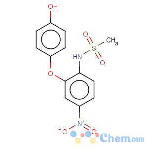 CAS No:109032-22-6 Methanesulfonamide,N-[2-(4-hydroxyphenoxy)-4-nitrophenyl]-