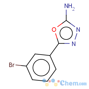 CAS No:109060-66-4 5-(3-bromophenyl)-1,3,4-oxadiazol-2-amine