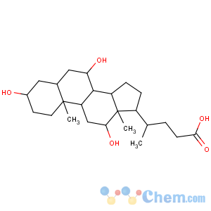 CAS No:109088-11-1 (4R)-4-[(3R,5S,7S,8R,9S,10S,12S,13R,14S,17R)-3,7,12-trihydroxy-10,<br />13-dimethyl-2,3,4,5,6,7,8,9,11,12,14,15,16,<br />17-tetradecahydro-1H-cyclopenta[a]phenanthren-17-yl]pentanoic acid